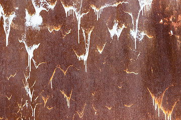 Image showing Rusty metal texture background.