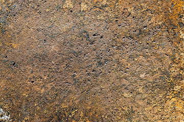 Image showing Textured metal surface with traces of corrosion