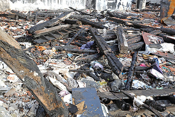 Image showing After Fire Debris