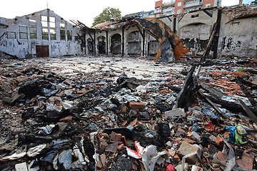 Image showing Garment Factory Damage