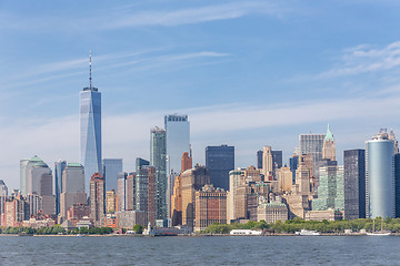 Image showing Panoramic view of Lower Manhattan, New York City, USA