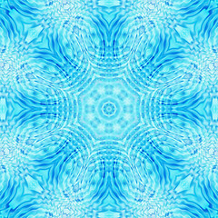 Image showing Abstract concentric ripples pattern