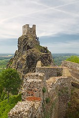 Image showing Trosky castle ruin