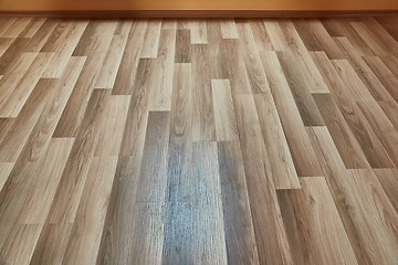 Image showing Parquet floor closeup