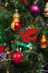 Image showing Christmas decorations