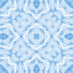 Image showing Blue abstract pattern