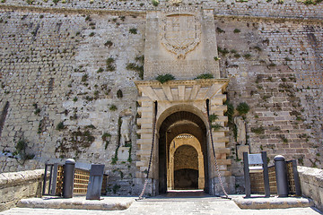 Image showing Entry to the Ibiza old town, called Dalt Vila