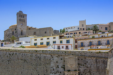 Image showing Ibiza old town, called Dalt Vila