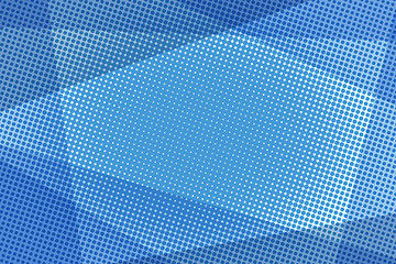 Image showing Blue halftone background