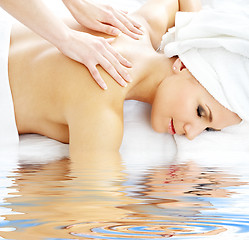 Image showing professional massage