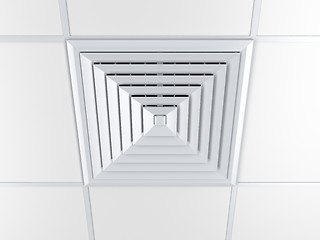 Image showing Air vent on a ceiling