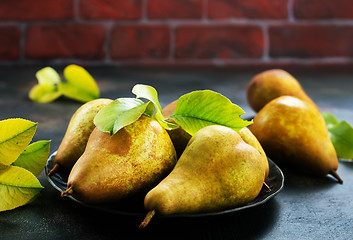 Image showing fresh pears