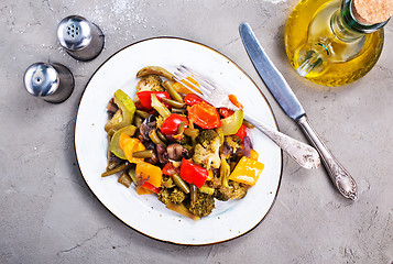 Image showing fried vegetables