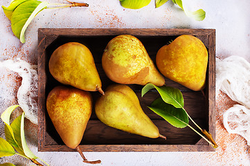 Image showing pears