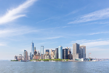 Image showing Panoramic view of Lower Manhattan, New York City, USA