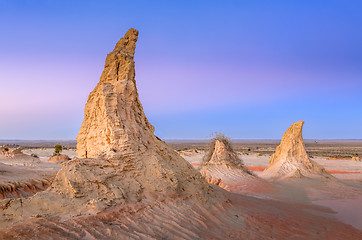 Image showing Three Horns at Dawn