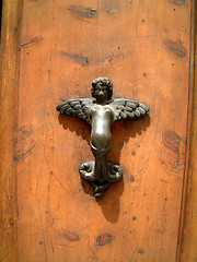 Image showing Cherub Door Knocker
