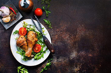 Image showing fried chicken