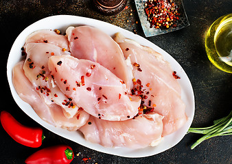 Image showing chicken fillet