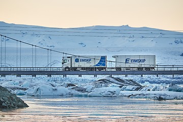 Image showing Icelandic cargo truck