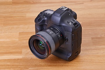 Image showing DSLR camera detail