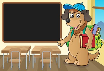 Image showing School dog theme image 3