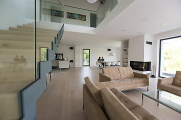 Image showing luxury living room