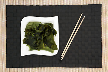 Image showing Japanese Wakame Seaweed  