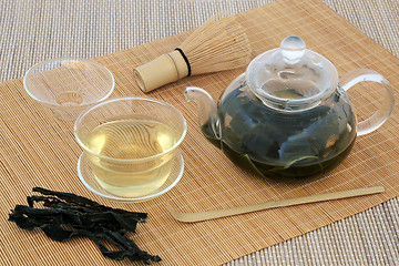 Image showing Sencha Wakame Seaweed Tea