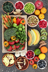 Image showing Fresh Super Food Collection