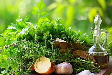 Image showing Aromatic Herbs .