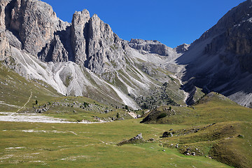 Image showing Dolomite Alps, landscape