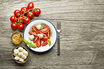 Image showing Tomato salad