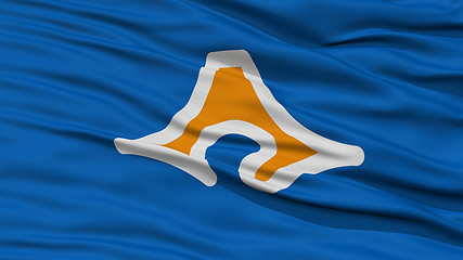 Image showing Closeup Shizuoka Japan Prefecture Flag