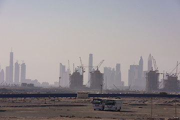 Image showing Panorama Dubai city