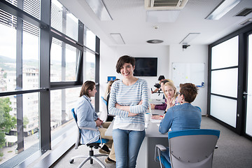 Image showing Portrait of successful Businesswoman