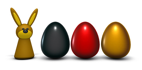 Image showing german easter eggs