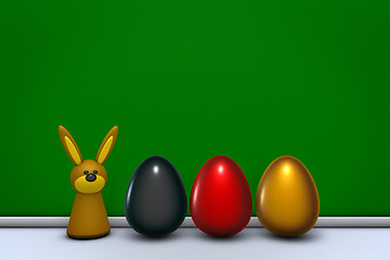 Image showing german easter eggs