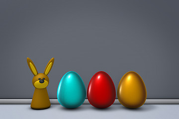 Image showing easter eggs