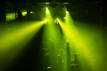 Image showing Rock concert crowd