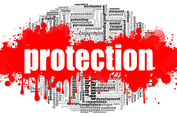 Image showing Protection word cloud