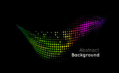 Image showing Abstract color vector background