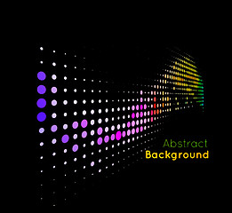 Image showing Abstract color vector background