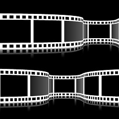 Image showing Film strip vector illustration