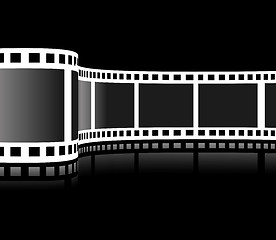 Image showing Film strip vector illustration