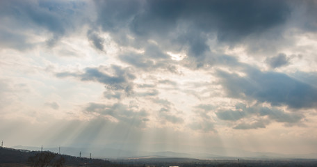 Image showing sun ray