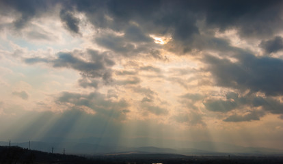 Image showing sun ray