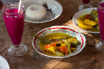 Image showing Indonesian fish curry