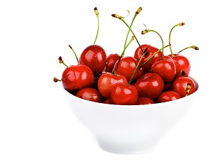 Image showing Fresh Ripe Cherries