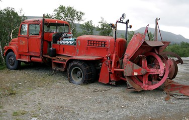 Image showing Snow cutter